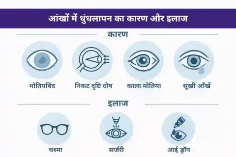 आंखों में धुंधलापन: कारण, लक्षण और प्रभावी इलाज के तरीके