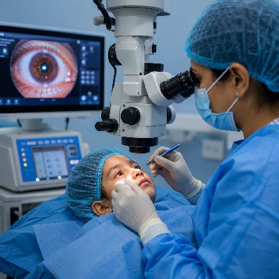 Pediatric Surgical Eye Treatments